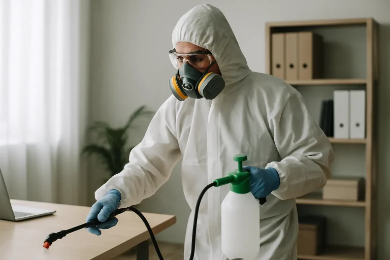 5 Étapes Cruciales pour Nettoyer un Espace Après Découverte de Substances Dangereuses