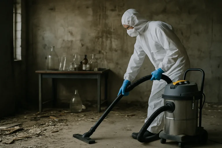 Les Conséquences Invisibles du Nettoyage Après Découverte d'un Laboratoire Clandestin
