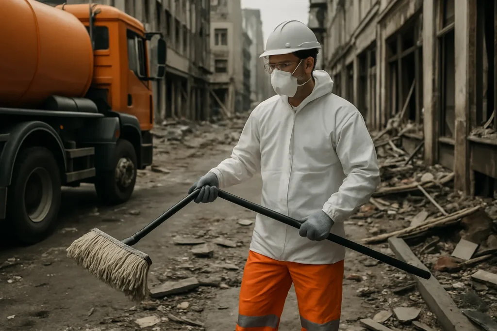 Résoudre les Défis Logistiques d'un Nettoyage Post-Catastrophe en Milieu Urbain